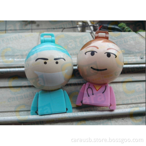 Super cute cartoon doctor USB flash drive